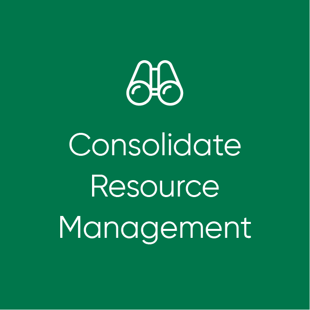 Consolidate resource management square